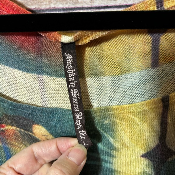 Mushka by Sienna Rose Multicolor Top 3/4 Sleeve Size Large  B0 - Picture 3 of 4